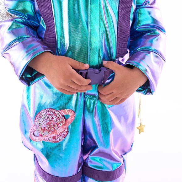 Light-Up Cosmic Sparkle Astronaut Costume - PBK - Picture 6 of 13